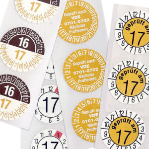 Inspection labels